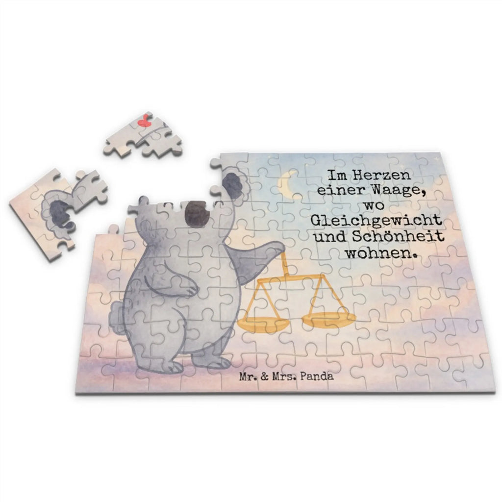 Puzzle Scale Astrology Design Puzzle, Tierkreiszeichen, Sternzeichen, Horoskop, Astrologie, Aszendent, Geschenk, Waage, Geburtstagsgeschenk, Geschenk zum Geburtstag