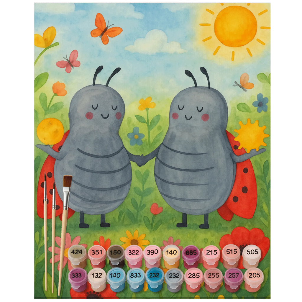 Paint by Numbers Star sign twin Design Künstler, Malen nach Zahlen, Baseln, Malen, Kreativität, Kunstwerk, Bastelidee, Ausmalbild, DIY, Tierkreiszeichen, Sternzeichen, Horoskop, Astrologie, Aszendent, Geschenk Mai, Geschenk Juni, Zwillinge, Zwillingsbruder, Geburtstag Mai, Zwilling Sternzeichen, Zwilling Geschenk, Zwillingsschwester, Glückskäfer, Marienkäfer