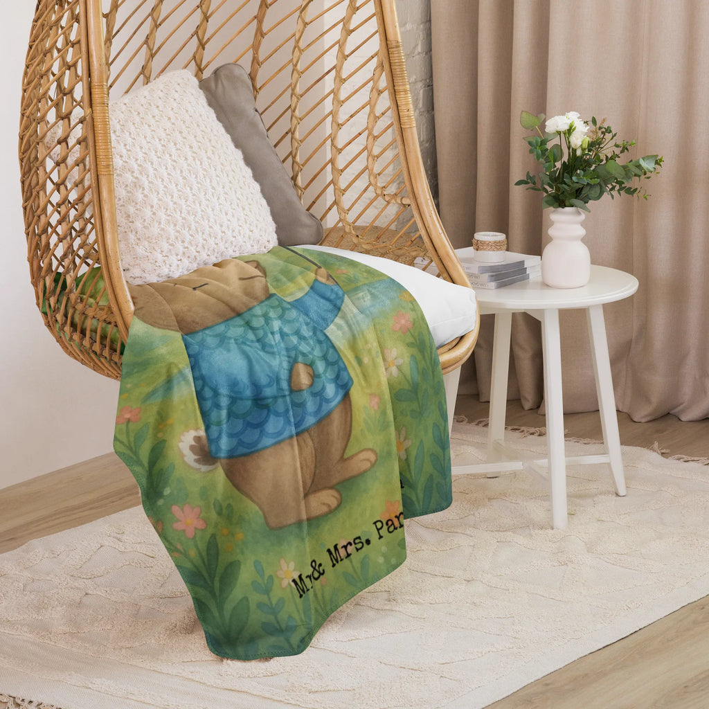 Sherpa cuddly blanket Fish Astrology Design Sternzeichen, Tierkreiszeichen, Horoskop, Astrologie, Aszendent, Fischer, Geburtstagsgeschenk, Geschenkidee Zum Geburtstag