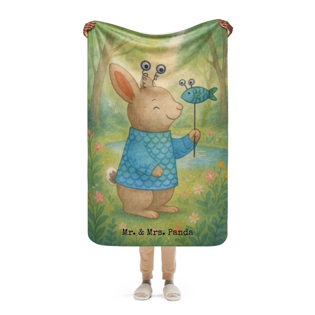 Sherpa cuddly blanket Fish Astrology Design Sternzeichen, Tierkreiszeichen, Horoskop, Astrologie, Aszendent, Fischer, Geburtstagsgeschenk, Geschenkidee Zum Geburtstag