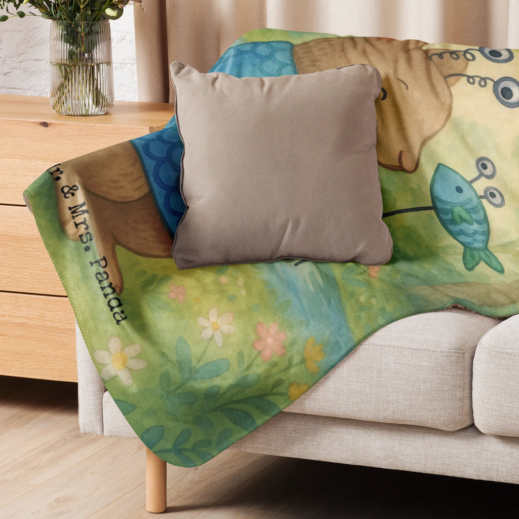 Sherpa cuddly blanket Fish Astrology Design Sternzeichen, Tierkreiszeichen, Horoskop, Astrologie, Aszendent, Fischer, Geburtstagsgeschenk, Geschenkidee Zum Geburtstag