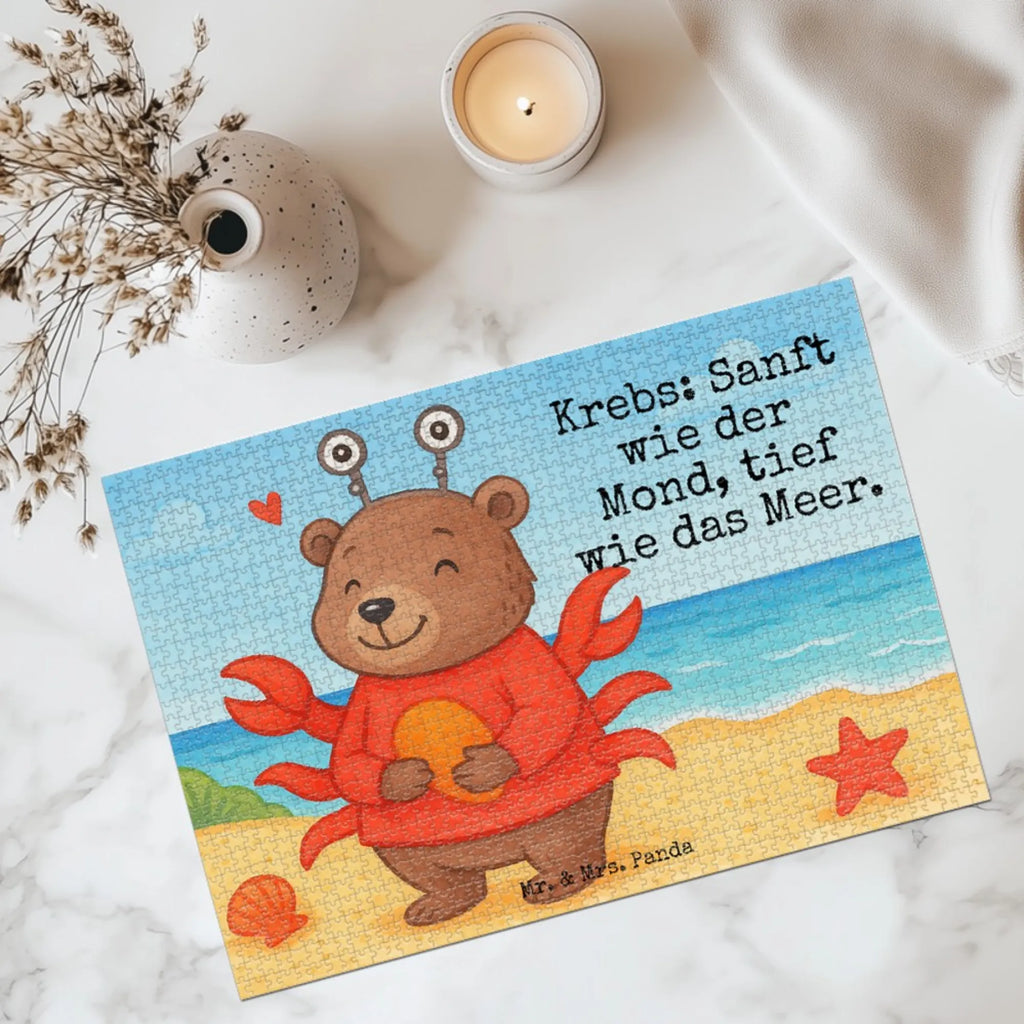 Puzzle Cancer Astrology Design Puzzle, Tierkreiszeichen, Sternzeichen, Horoskop, Astrologie, Aszendent, Geburtstagsgeschenk, Krebs, Geschenk