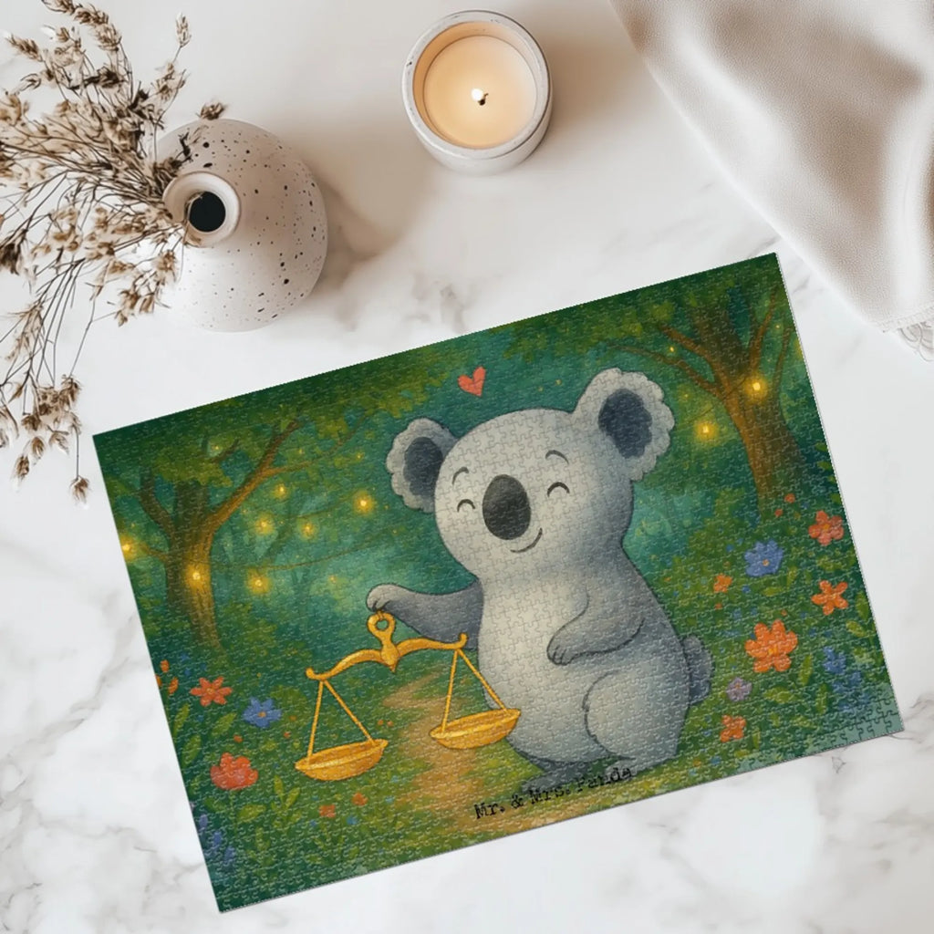 Puzzle Scale Astrology Design Puzzle, Tierkreiszeichen, Sternzeichen, Horoskop, Astrologie, Aszendent, Geschenk, Waage, Geburtstagsgeschenk, Geschenk zum Geburtstag