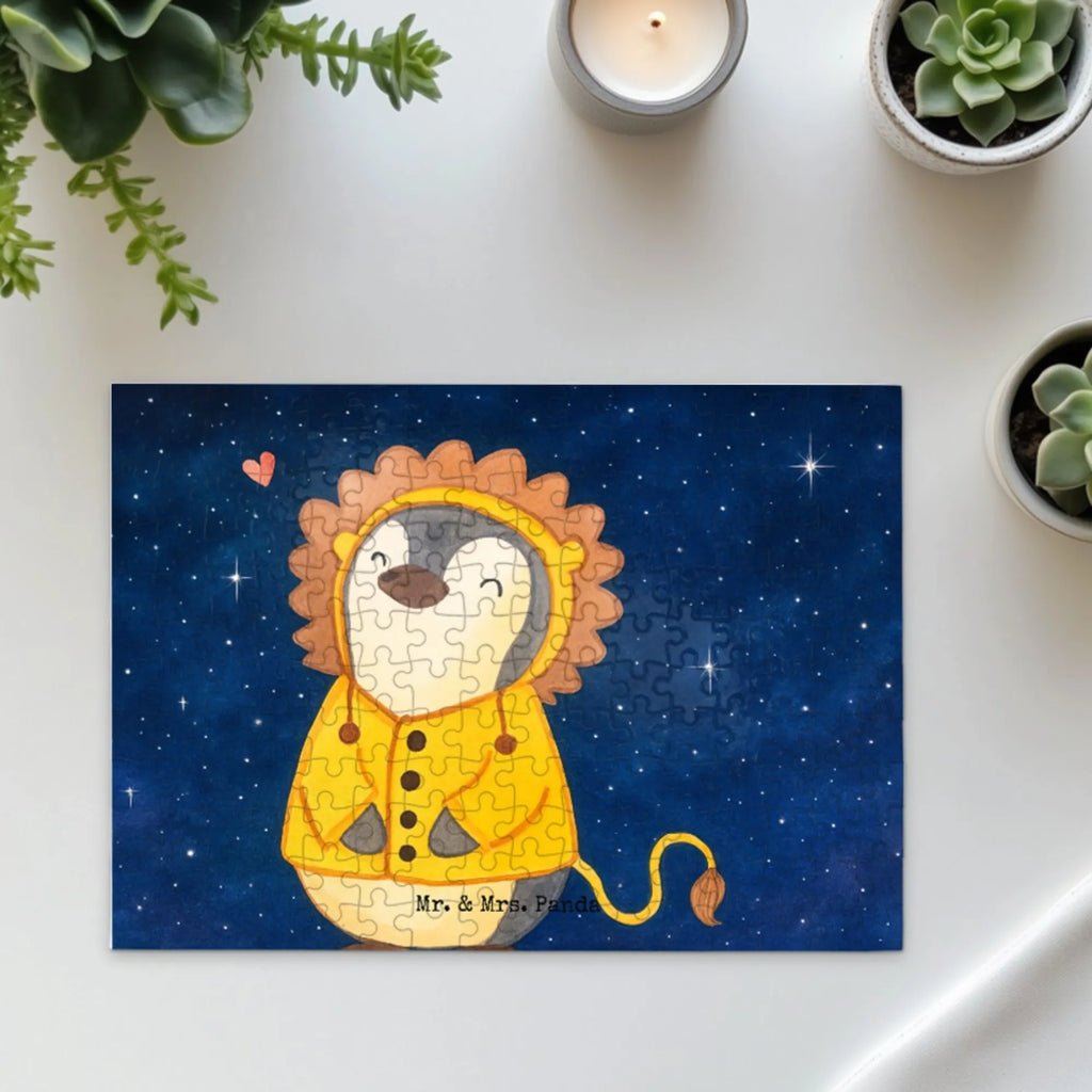 Puzzle Lion Astrology Design Puzzle, Tierkreiszeichen, Sternzeichen, Horoskop, Astrologie, Aszendent, Geburtstagsgeschenk, Geschenkidee zum Geburtstag, Sternzeichen Löwe, Löwe