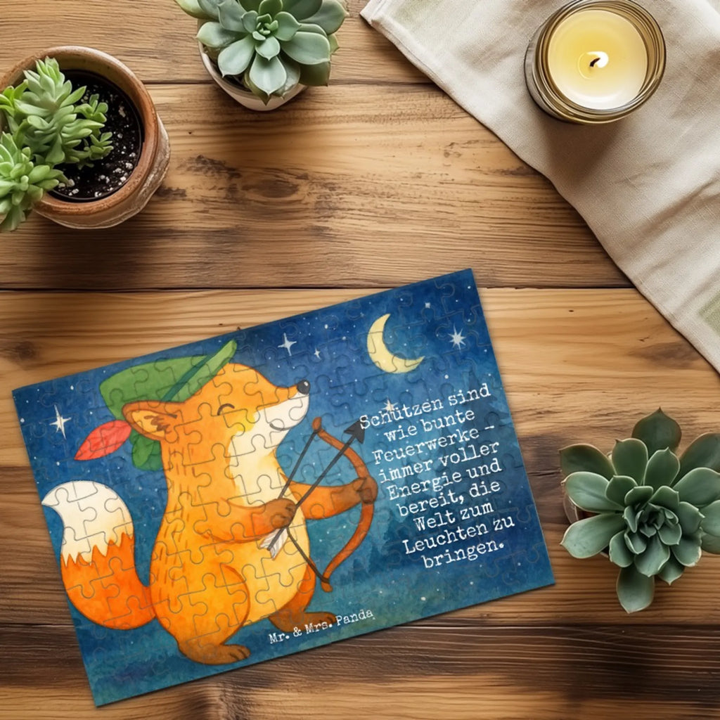 Puzzle Sagittarius Astrology Design Puzzle, Tierkreiszeichen, Horoskop, Astrologie, Aszendent, Sternzeichen, Schütze, Geburtstagsgeschenk, Geschenkidee