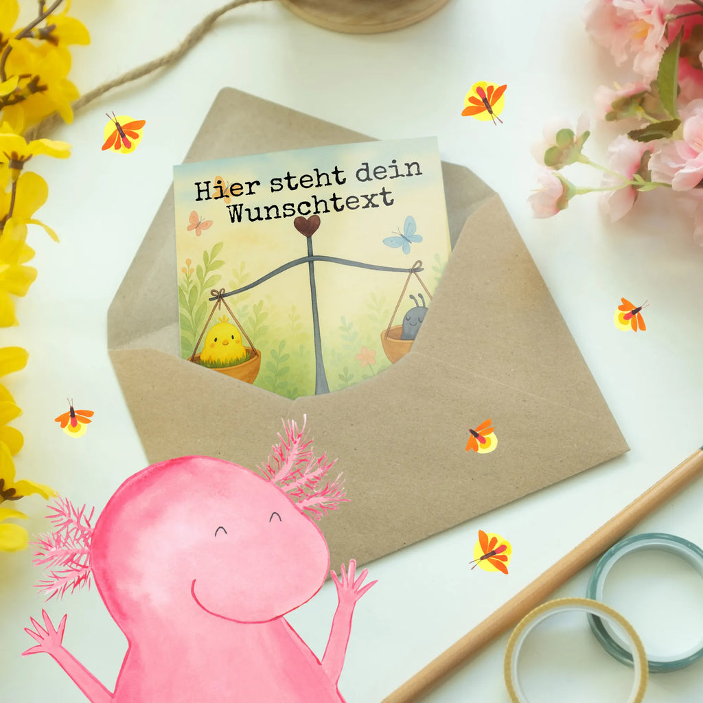 Spersonalizowana kartka z życzeniami Znak zodiaku waga Design Personalisierte Karte, Personalisierte Glückwunschkarte, Personalisierte Hochzeitskarte, Personalisierte Geburtstagskarte, Personalisierte Grußkarte, Grußkarte selber drucken, Grußkarten personalisiert, Grußkarte als Geldgeschenk, Grußkarte mit persönlichen Nachrichten, Personalisiertere Klappkarte, Grußkarte mit Namen, Grußkarte selbst gestalten, Personalisierte Einladungskarte, Tierkreiszeichen, Sternzeichen, Horoskop, Astrologie, Aszendent, Marienkäfer, Biene, Geschenk Oktober, Waage, Geburtstag September, Geschenk September, Hummel, Waage Geschenk, Geburtstag Oktober, Gleichgewicht, Waage Sternzeichen