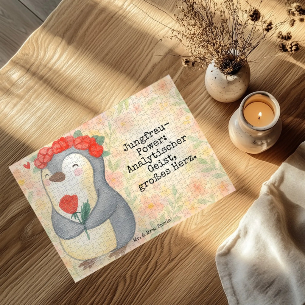 Puzzle Virgin Astrology Design Puzzle, Tierkreiszeichen, Sternzeichen, Horoskop, Astrologie, Aszendent, Geburtstagsgeschenk, Geschenke Jungfrau, Jungfrau, Geschenke für Frauen