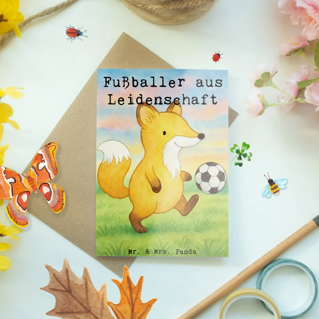 Grußkarte Fußballer Leidenschaft Design Glückwunschkarte, Einladungskarte, Klappkarte, Geburtstagskarte, Hochzeitskarte, Karte, Grußkarte, Ansichtskarten, Beruf, Ausbildung, Jubiläum, Abschied, Rente, Kollege, Kollegin, Geschenk, Schenken, Arbeitskollege, Mitarbeiter, Firma, Danke, Dankeschön, Fußballspieler, Fußballspiel, Profi Fußballer, Glücksbringer, Fußballer