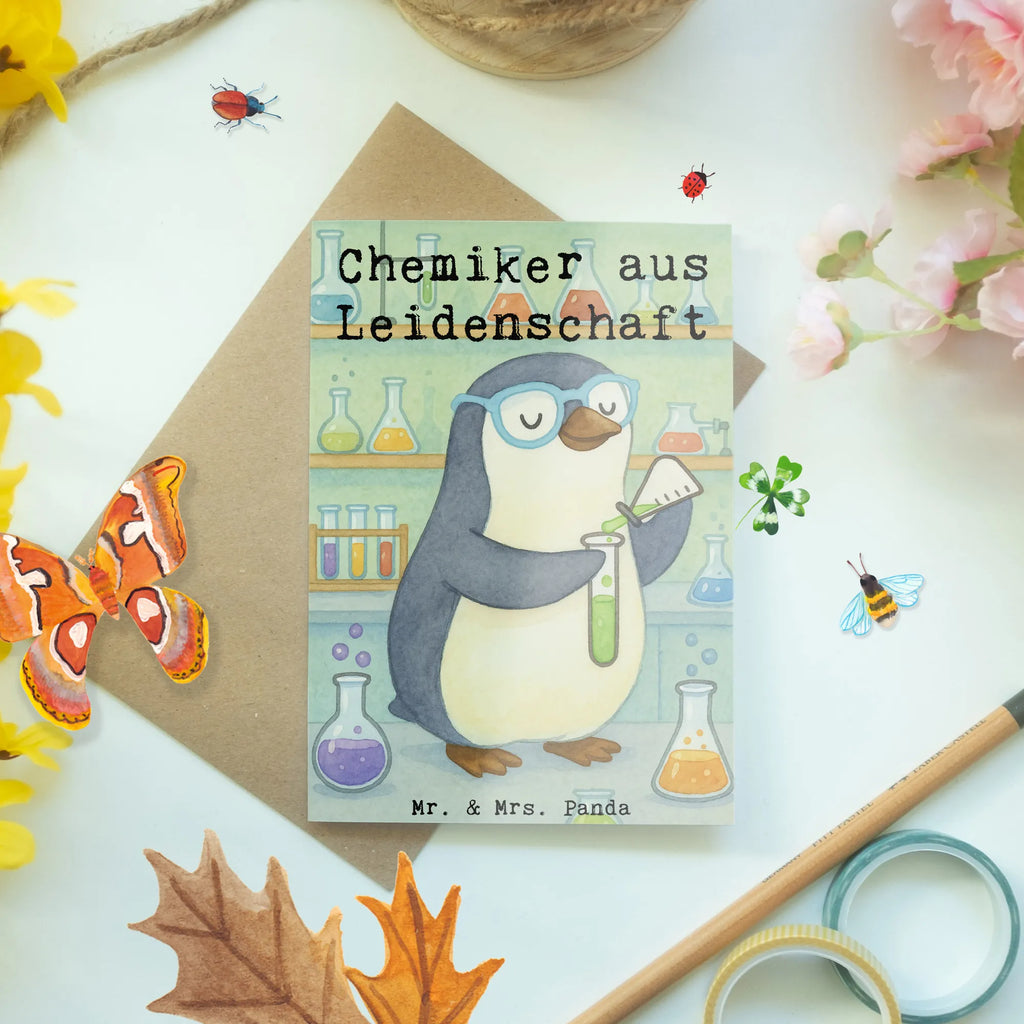 Grußkarte Chemiker Leidenschaft Design Klappkarte, Hochzeitskarte, Einladungskarte, Geburtstagskarte, Grußkarte, Ansichtskarten, Glückwunschkarte, Karte, Beruf, Ausbildung, Jubiläum, Abschied, Rente, Kollege, Kollegin, Geschenk, Schenken, Arbeitskollege, Mitarbeiter, Firma, Danke, Dankeschön, Chemielaborant, Studium, Naturwissenschaftler, Forschung, Chemiker, Labor, Wissenschaftler