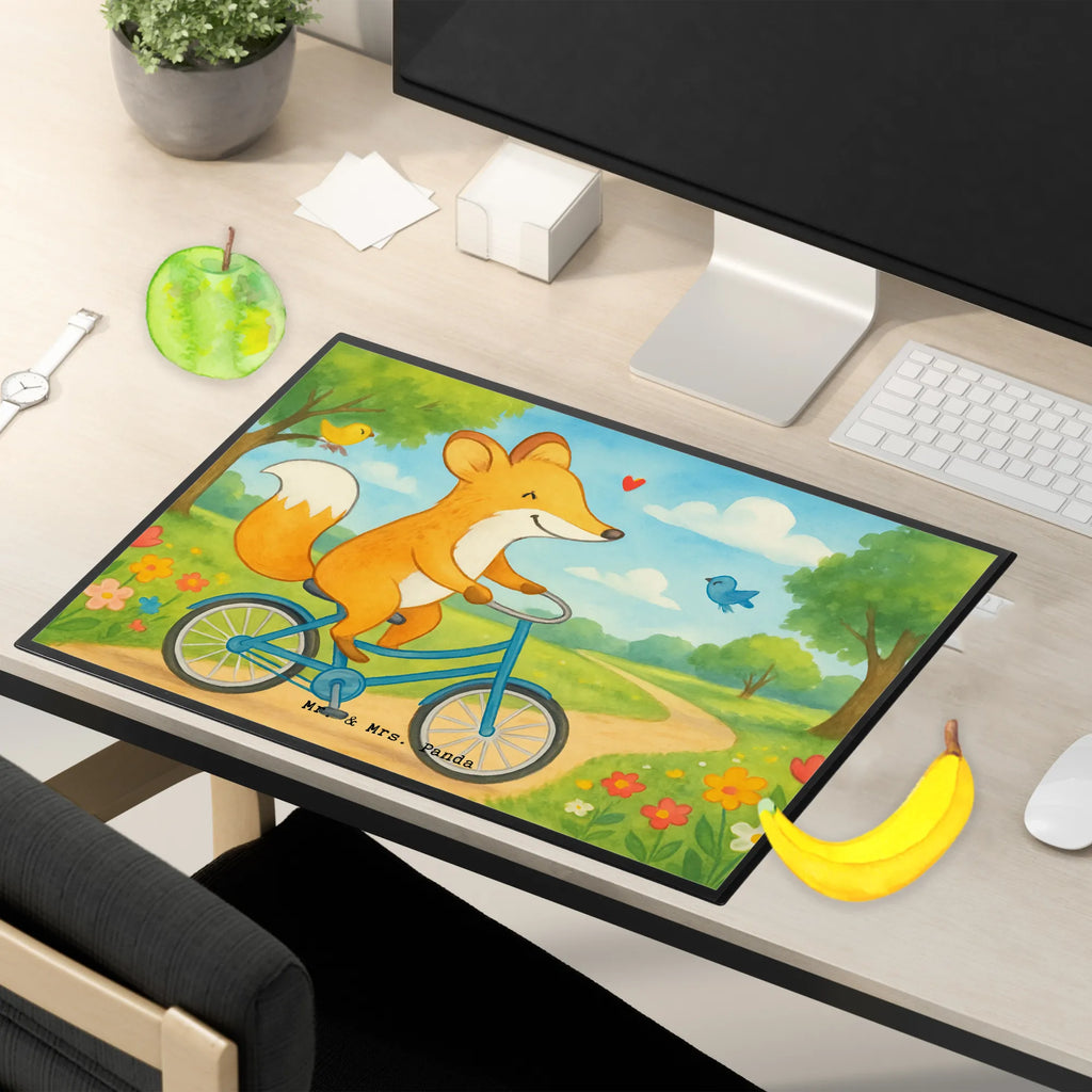 Schreibtischunterlage Fuchs Fahrrad fahren Design Schreibwaren, Bürobedarf, Schreibtisch Unterlagen, Schreibtischauflage, Schreibunterlage, Büroartikel, Schreibtischunterlage Groß, Geschenk, Sport, Sportart, Hobby, Schenken, Danke, Dankeschön, Auszeichnung, Gewinn, Sportler, Radeln, Mountainbiking, Fahrrad fahren, Trekking, Radsport