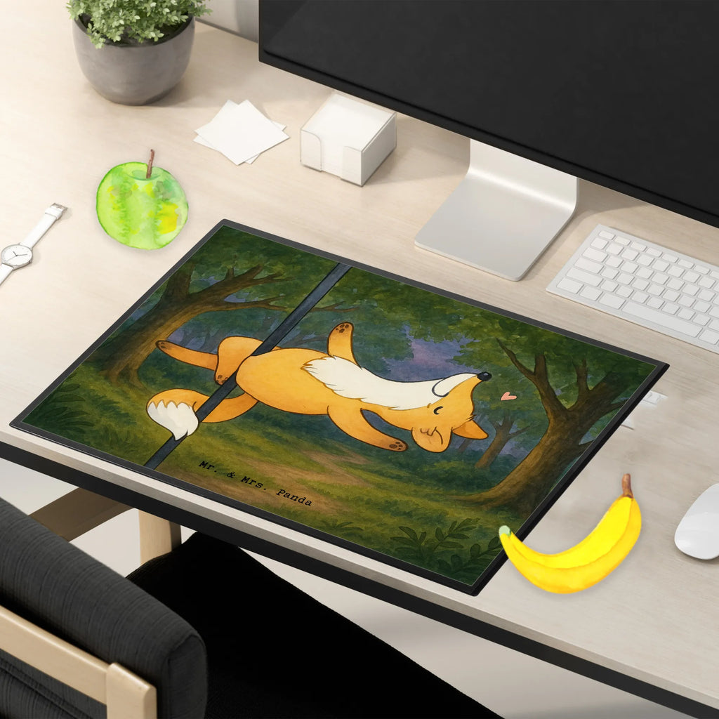 Schreibtischunterlage Fuchs Poledance Design Bürobedarf, Schreibtischauflage, Schreibwaren, Schreibtischunterlage Groß, Büroartikel, Schreibtisch Unterlagen, Schreibunterlage, Geschenk, Sport, Sportart, Hobby, Schenken, Danke, Dankeschön, Auszeichnung, Gewinn, Sportler, Tanz, Tanzen, Pole Dance