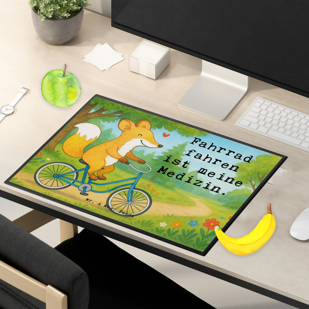 Schreibtischunterlage Fuchs Fahrrad fahren Design Schreibwaren, Bürobedarf, Schreibtisch Unterlagen, Schreibtischauflage, Schreibunterlage, Büroartikel, Schreibtischunterlage Groß, Geschenk, Sport, Sportart, Hobby, Schenken, Danke, Dankeschön, Auszeichnung, Gewinn, Sportler, Radeln, Mountainbiking, Fahrrad fahren, Trekking, Radsport