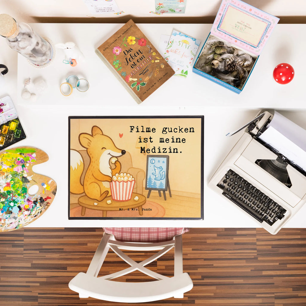 Schreibtischunterlage Fuchs Filme gucken Design Bürobedarf, Schreibtischauflage, Schreibtischunterlage Groß, Schreibunterlage, Schreibwaren, Büroartikel, Schreibtisch Unterlagen, Geschenk, Sport, Sportart, Hobby, Schenken, Danke, Dankeschön, Auszeichnung, Gewinn, Sportler, Filme gucken, Filmabend, Fernsehen, TV, Kino