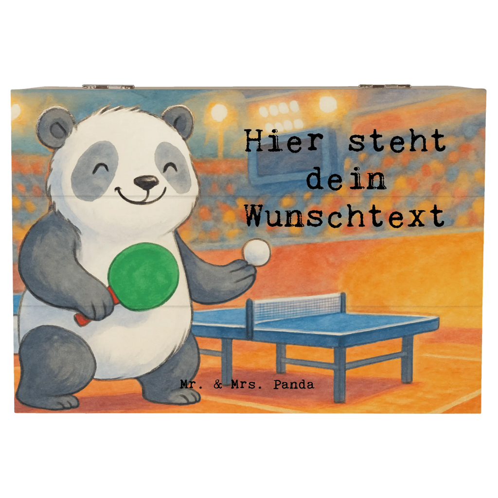 Personalisierte Holzkiste Panda Tischtennis Design Schatzkiste Personalisiert, Schatulle mit Namen, Truhe Personalisiert, mit Namen, Erinnerungskiste, Schatzkiste mit Namen, Holzkiste mit Namen, Aufbewahrungsbox Personalisiert, GEschenkdose personalisiert, Dekokiste Personalisiert, Schatulle Personalisiert, Erinnerungsbox Personalisiert, Kiste Personalisiert, Geschenkbox personalisiert, Erinnerungskiste Personalisiert, Truhe mit Namen, Erinnerungsbox mit Namen, Dekokiste mit Namen, Aufbewahrungsbox mit Namen, Holzkiste Personalisiert, Kiste mit Namen, Geschenk, Sport, Sportart, Hobby, Schenken, Danke, Dankeschön, Auszeichnung, Gewinn, Sportler, Ballsport, Tischtennis Verein, Tischtennis Bund, Tischtennis