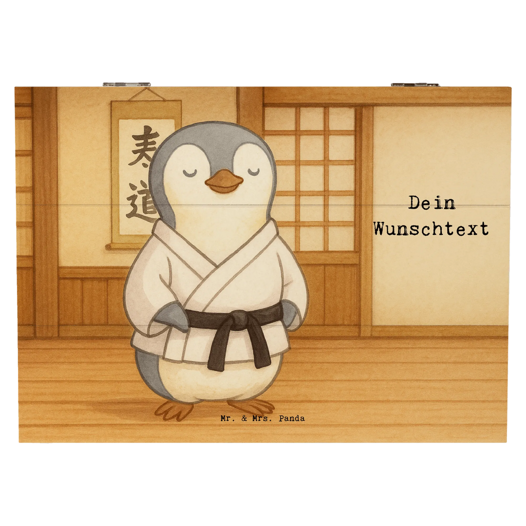 Personalisierte Holzkiste Pinguin Karate Design GEschenkdose personalisiert, Truhe Personalisiert, mit Namen, Erinnerungsbox mit Namen, Erinnerungsbox Personalisiert, Erinnerungskiste Personalisiert, Schatzkiste mit Namen, Dekokiste mit Namen, Holzkiste Personalisiert, Dekokiste Personalisiert, Kiste mit Namen, Erinnerungskiste, Schatulle Personalisiert, Geschenkbox personalisiert, Schatzkiste Personalisiert, Schatulle mit Namen, Kiste Personalisiert, Truhe mit Namen, Aufbewahrungsbox Personalisiert, Aufbewahrungsbox mit Namen, Holzkiste mit Namen, Geschenk, Sport, Sportart, Hobby, Schenken, Danke, Dankeschön, Auszeichnung, Gewinn, Sportler, Kampfkunst, Karate Verein, Selbstverteidigung, Kampfsportart, Karate