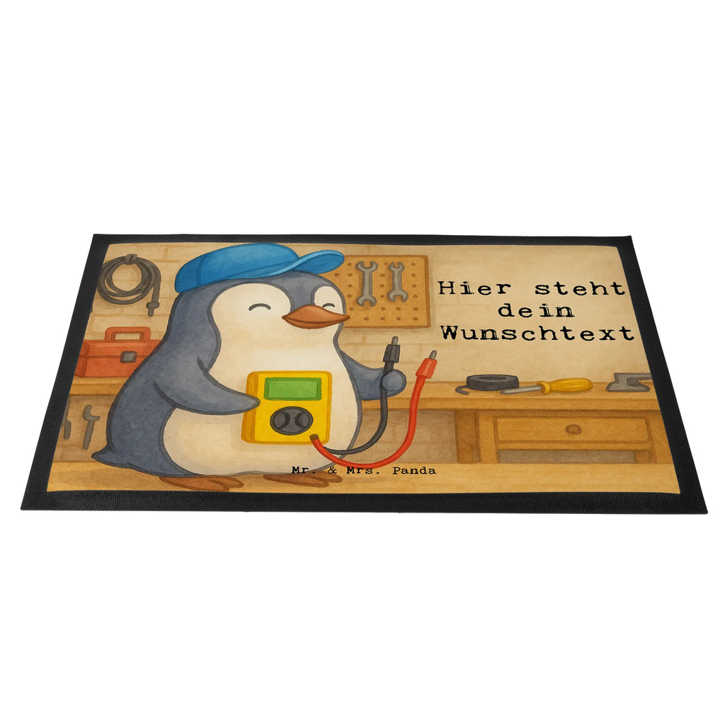 Personalisierte Fußmatte Elektriker Leidenschaft Design Personalisiert, Haustürmatte personalisiert, Fußmatte mit Namen, Fußmatte bedrucken, Namensfussmatte, Bedrucken, Wunschnamen, Türvorleger personalisiert, Personalisieruung, Personalisierte Fußmatte, Türvorleger mit Namen, Beruf, Ausbildung, Jubiläum, Abschied, Rente, Kollege, Kollegin, Geschenk, Schenken, Arbeitskollege, Mitarbeiter, Firma, Danke, Dankeschön, Elektrotechniker, Elektromeister, Gesellenprüfung, Elektronmonteur, Elektriker, Elektroinstallateur