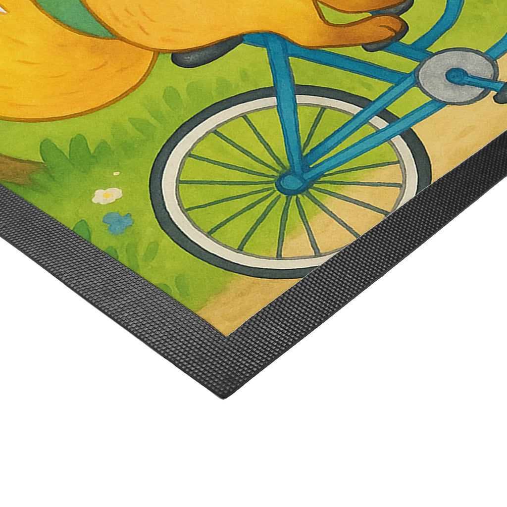 Personalisierte Fußmatte Fuchs Fahrrad fahren Design Namensfussmatte, Personalisierte Fußmatte, Wunschnamen, Fußmatte mit Namen, Fußmatte bedrucken, Türvorleger mit Namen, Bedrucken, Türvorleger personalisiert, Haustürmatte personalisiert, Personalisieruung, Personalisiert, Geschenk, Sport, Sportart, Hobby, Schenken, Danke, Dankeschön, Auszeichnung, Gewinn, Sportler, Mountainbiking, Radsport, Trekking, Fahrrad fahren, Radeln
