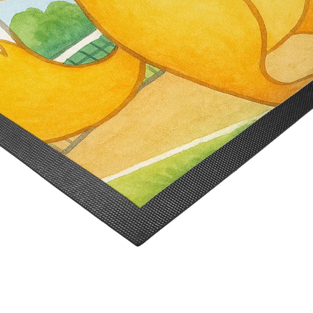 Personalisierte Fußmatte Fuchs Tennis spielen Design Türvorleger personalisiert, Wunschnamen, Namensfussmatte, Bedrucken, Personalisieruung, Personalisiert, Fußmatte bedrucken, Fußmatte mit Namen, Türvorleger mit Namen, Haustürmatte personalisiert, Personalisierte Fußmatte, Geschenk, Sport, Sportart, Hobby, Schenken, Danke, Dankeschön, Auszeichnung, Gewinn, Sportler, Ballsportart, Tennisverein, Tennisclub, Tennis spielen, Tennis Turnier