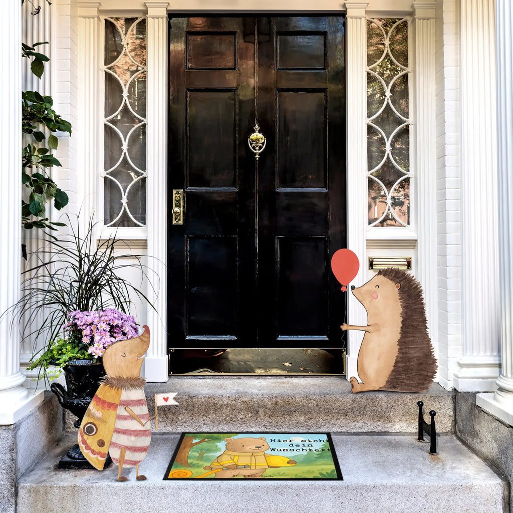 Personalisierte Fußmatte Bär Freiwillige Feuerwehr Design Namensfussmatte, Personalisieruung, Bedrucken, Fußmatte bedrucken, Personalisierte Fußmatte, Haustürmatte personalisiert, Türvorleger personalisiert, Fußmatte mit Namen, Türvorleger mit Namen, Wunschnamen, Personalisiert, Geschenk, Sport, Sportart, Hobby, Schenken, Danke, Dankeschön, Auszeichnung, Gewinn, Sportler, Jugendfeuerwehr, Feuerwehrfest, Freiwillige Feuerwehr