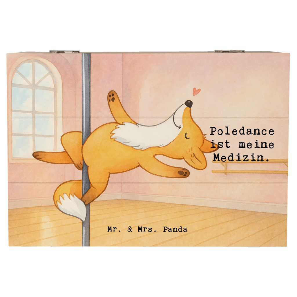 Holzkiste Fuchs Poledance Design Schatzkiste, Kiste, Aufbewahrungsbox, Erinnerungsbox, Geschenkdose, XXL, Erinnerungskiste, Dekokiste, Geschenkbox, Holzkiste, Schatulle, Truhe, Geschenk, Sport, Sportart, Hobby, Schenken, Danke, Dankeschön, Auszeichnung, Gewinn, Sportler, Tanzen, Tanz, Pole Dance
