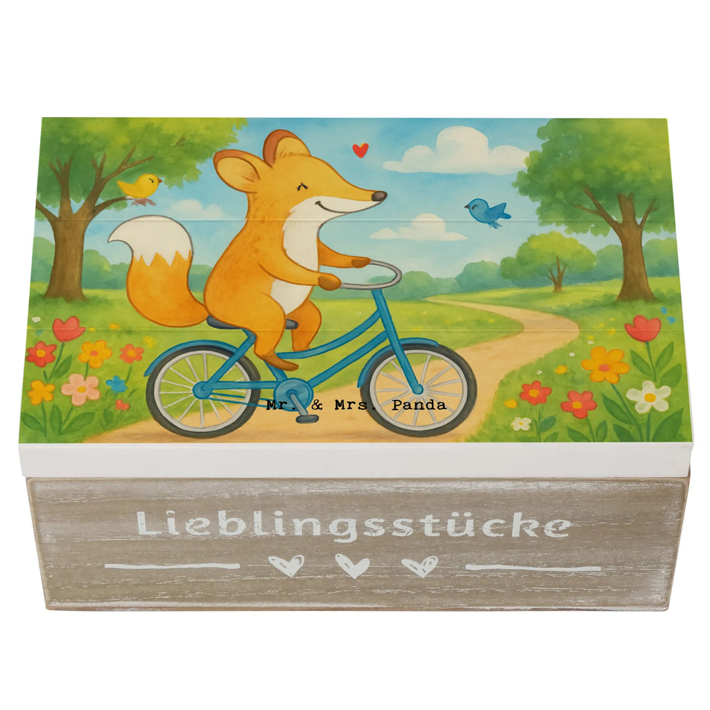 Holzkiste Fuchs Fahrrad fahren Design Geschenkbox, Schatzkiste, Kiste, Truhe, Dekokiste, Aufbewahrungsbox, Erinnerungskiste, Schatulle, Holzkiste, Geschenkdose, XXL, Erinnerungsbox, Geschenk, Sport, Sportart, Hobby, Schenken, Danke, Dankeschön, Auszeichnung, Gewinn, Sportler, Radeln, Fahrrad fahren, Mountainbiking, Radsport, Trekking