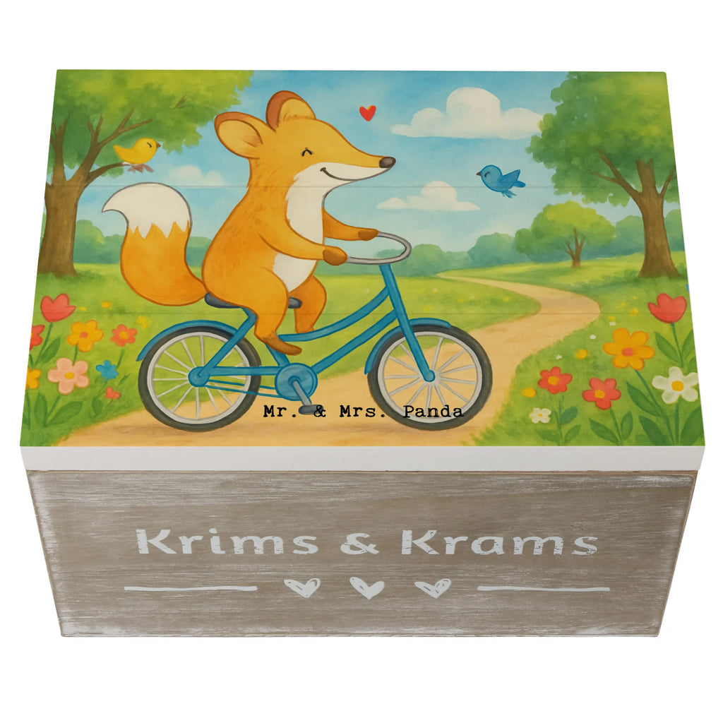 Holzkiste Fuchs Fahrrad fahren Design Geschenkbox, Schatzkiste, Kiste, Truhe, Dekokiste, Aufbewahrungsbox, Erinnerungskiste, Schatulle, Holzkiste, Geschenkdose, XXL, Erinnerungsbox, Geschenk, Sport, Sportart, Hobby, Schenken, Danke, Dankeschön, Auszeichnung, Gewinn, Sportler, Radeln, Fahrrad fahren, Mountainbiking, Radsport, Trekking