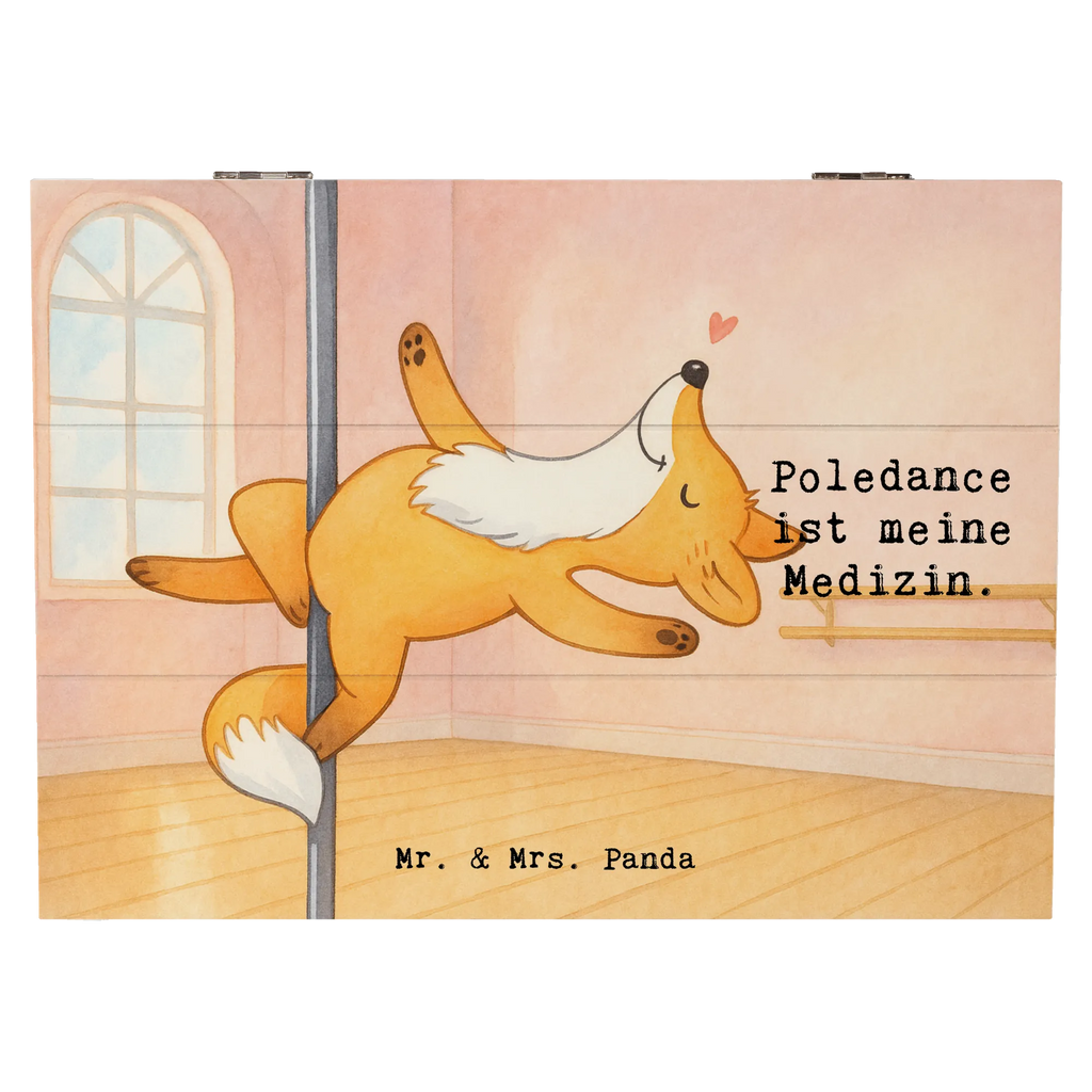 Holzkiste Fuchs Poledance Design Schatzkiste, Kiste, Aufbewahrungsbox, Erinnerungsbox, Geschenkdose, XXL, Erinnerungskiste, Dekokiste, Geschenkbox, Holzkiste, Schatulle, Truhe, Geschenk, Sport, Sportart, Hobby, Schenken, Danke, Dankeschön, Auszeichnung, Gewinn, Sportler, Tanzen, Tanz, Pole Dance