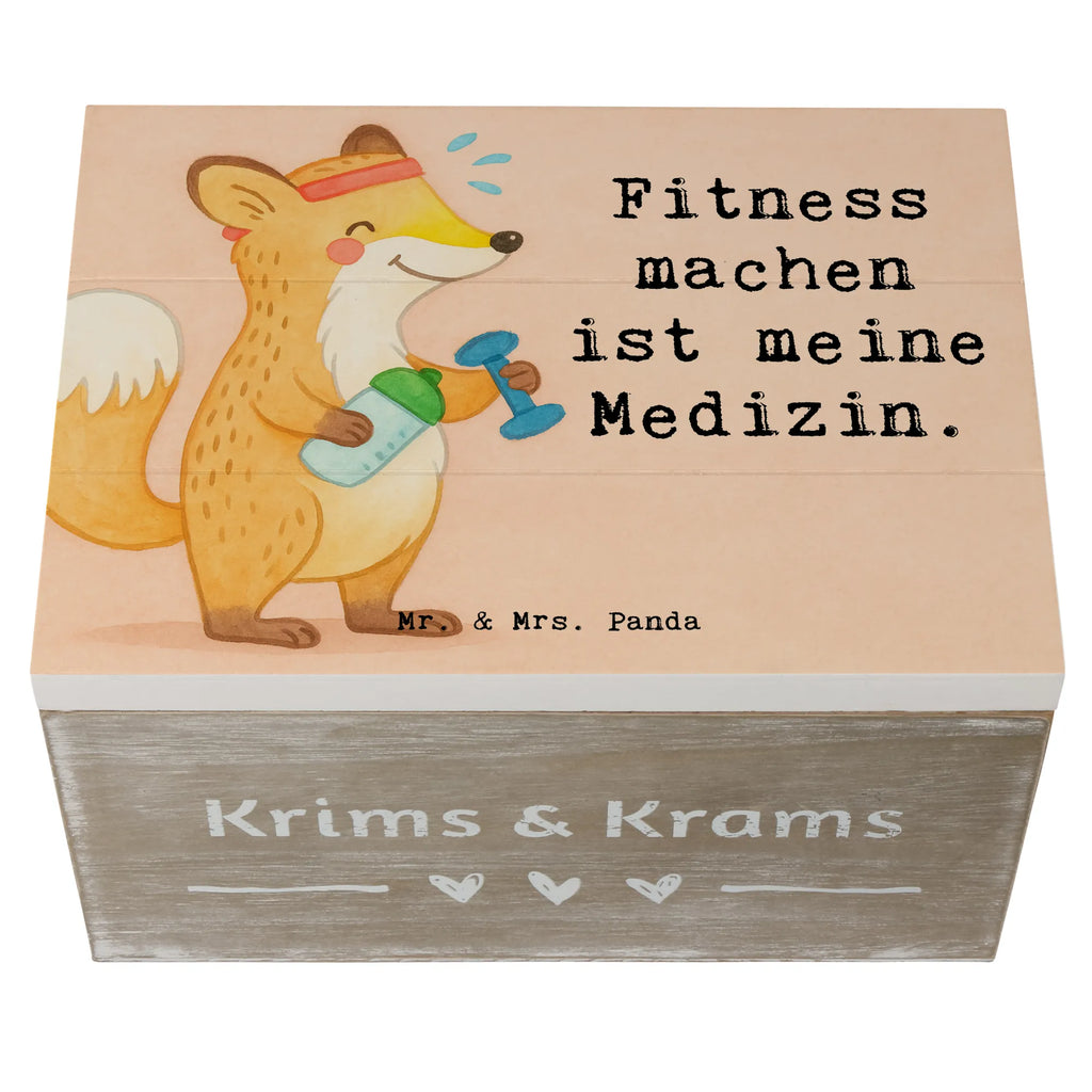 Holzkiste Fuchs Fitness Design Kiste, Erinnerungsbox, Dekokiste, Schatzkiste, Truhe, Aufbewahrungsbox, Geschenkdose, Geschenkbox, Schatulle, Erinnerungskiste, Holzkiste, XXL, Geschenk, Sport, Sportart, Hobby, Schenken, Danke, Dankeschön, Auszeichnung, Gewinn, Sportler, Fitnessstudio, Sportclub, Kraftsport, Fitness, Sport treiben