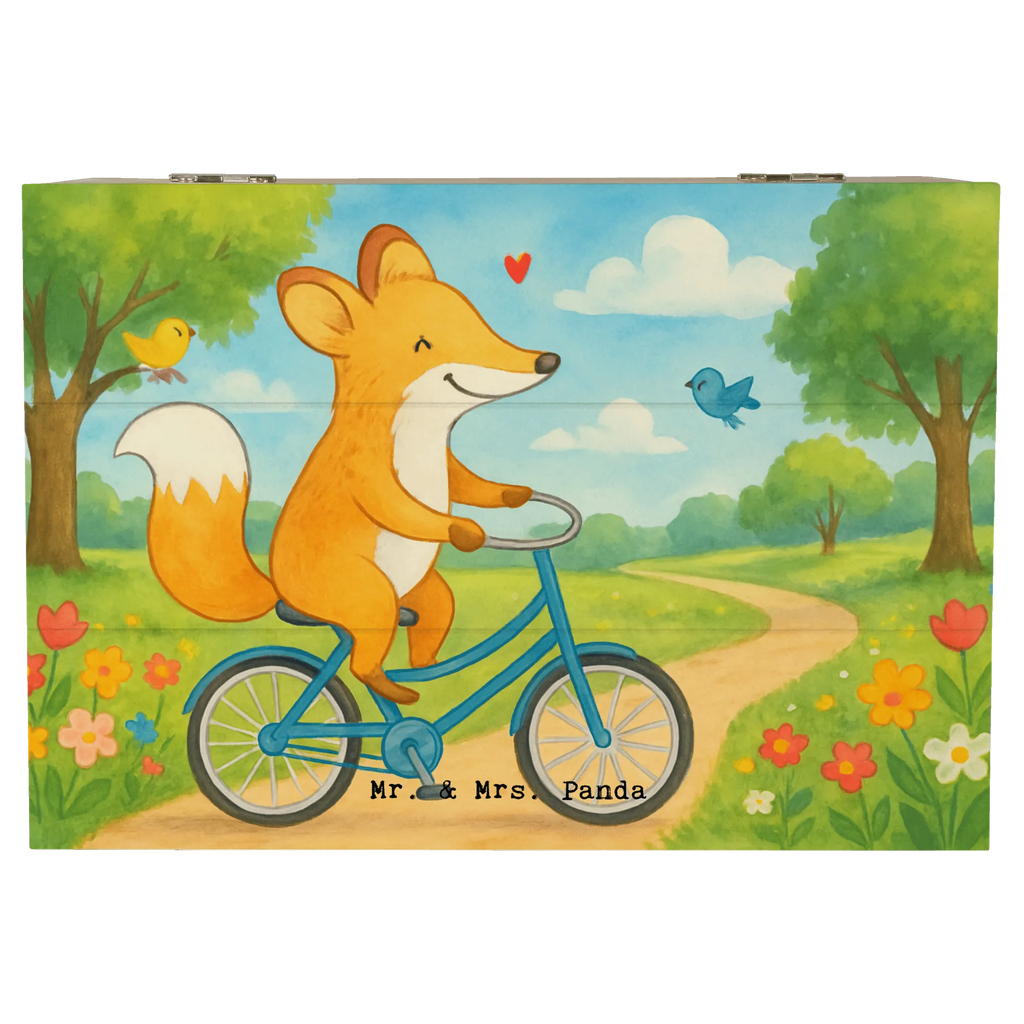 Holzkiste Fuchs Fahrrad fahren Design Geschenkbox, Schatzkiste, Kiste, Truhe, Dekokiste, Aufbewahrungsbox, Erinnerungskiste, Schatulle, Holzkiste, Geschenkdose, XXL, Erinnerungsbox, Geschenk, Sport, Sportart, Hobby, Schenken, Danke, Dankeschön, Auszeichnung, Gewinn, Sportler, Radeln, Fahrrad fahren, Mountainbiking, Radsport, Trekking