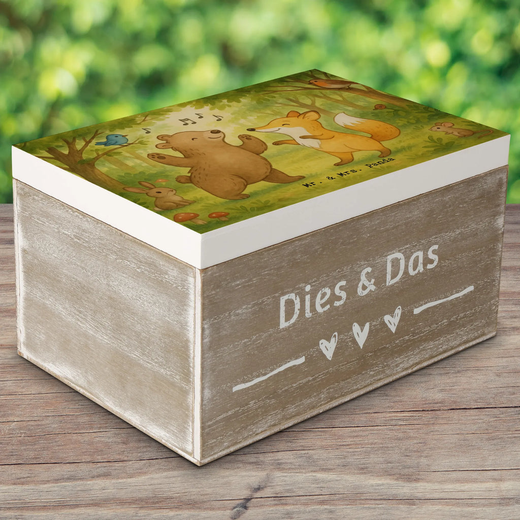 Holzkiste Hase Tanzen Design Truhe, XXL, Schatzkiste, Schatulle, Geschenkbox, Erinnerungsbox, Erinnerungskiste, Aufbewahrungsbox, Kiste, Holzkiste, Geschenkdose, Dekokiste, Geschenk, Sport, Sportart, Hobby, Schenken, Danke, Dankeschön, Auszeichnung, Gewinn, Sportler, tanzen gehen, Tanzen, Tanzkurs, Tanzschule