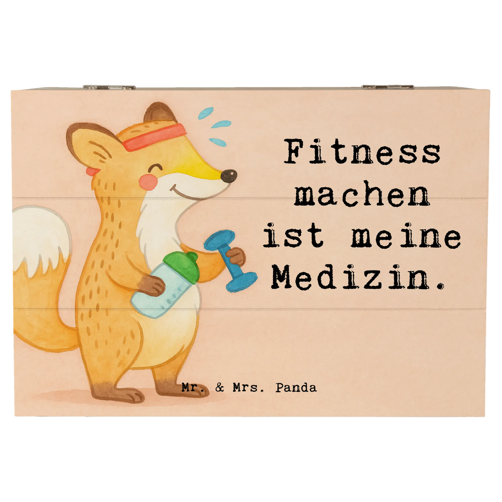 Holzkiste Fuchs Fitness Design Kiste, Erinnerungsbox, Dekokiste, Schatzkiste, Truhe, Aufbewahrungsbox, Geschenkdose, Geschenkbox, Schatulle, Erinnerungskiste, Holzkiste, XXL, Geschenk, Sport, Sportart, Hobby, Schenken, Danke, Dankeschön, Auszeichnung, Gewinn, Sportler, Fitnessstudio, Sportclub, Kraftsport, Fitness, Sport treiben