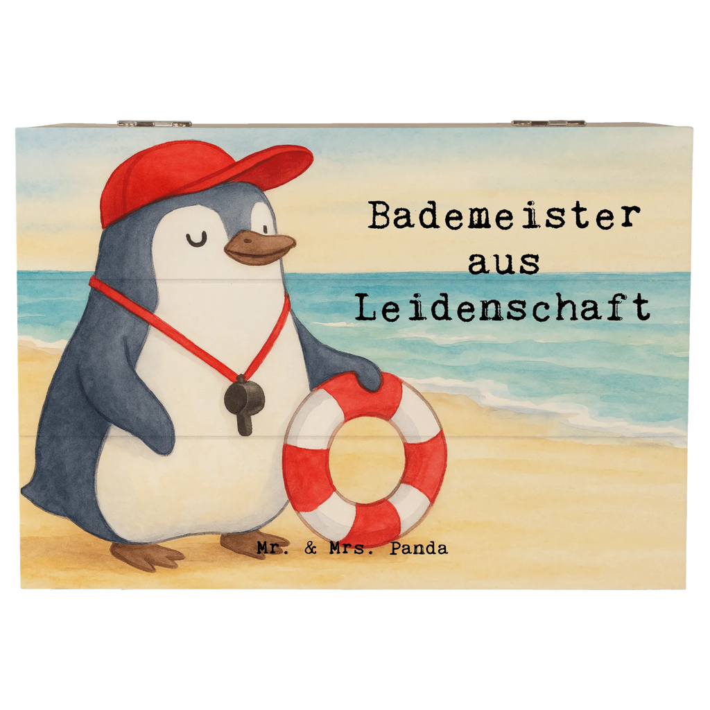 Holzkiste Bademeister Leidenschaft Design Truhe, Erinnerungskiste, Schatulle, Erinnerungsbox, Dekokiste, Kiste, Geschenkdose, Aufbewahrungsbox, Geschenkbox, Schatzkiste, XXL, Holzkiste, Beruf, Ausbildung, Jubiläum, Abschied, Rente, Kollege, Kollegin, Geschenk, Schenken, Arbeitskollege, Mitarbeiter, Firma, Danke, Dankeschön, Freibad, Schwimmmeister, Badeanstalt, Schwimmverein, Schwimmschule, Rettungsschwimmer, Schwimmbad, Bademeister