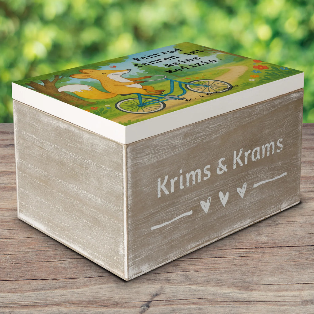 Holzkiste Fuchs Fahrrad fahren Design Geschenkbox, Schatzkiste, Kiste, Truhe, Dekokiste, Aufbewahrungsbox, Erinnerungskiste, Schatulle, Holzkiste, Geschenkdose, XXL, Erinnerungsbox, Geschenk, Sport, Sportart, Hobby, Schenken, Danke, Dankeschön, Auszeichnung, Gewinn, Sportler, Radeln, Fahrrad fahren, Mountainbiking, Radsport, Trekking