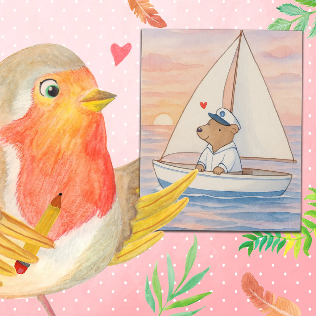 Malen nach Zahlen Bär Segeln Design Ausmalbild, Malen nach Zahlen, Kunstwerk, Geschenk, Sport, Sportart, Hobby, Schenken, Danke, Dankeschön, Auszeichnung, Gewinn, Sportler, Segelboot, Yachtclub, Segeltörn, segeln, Segelschule