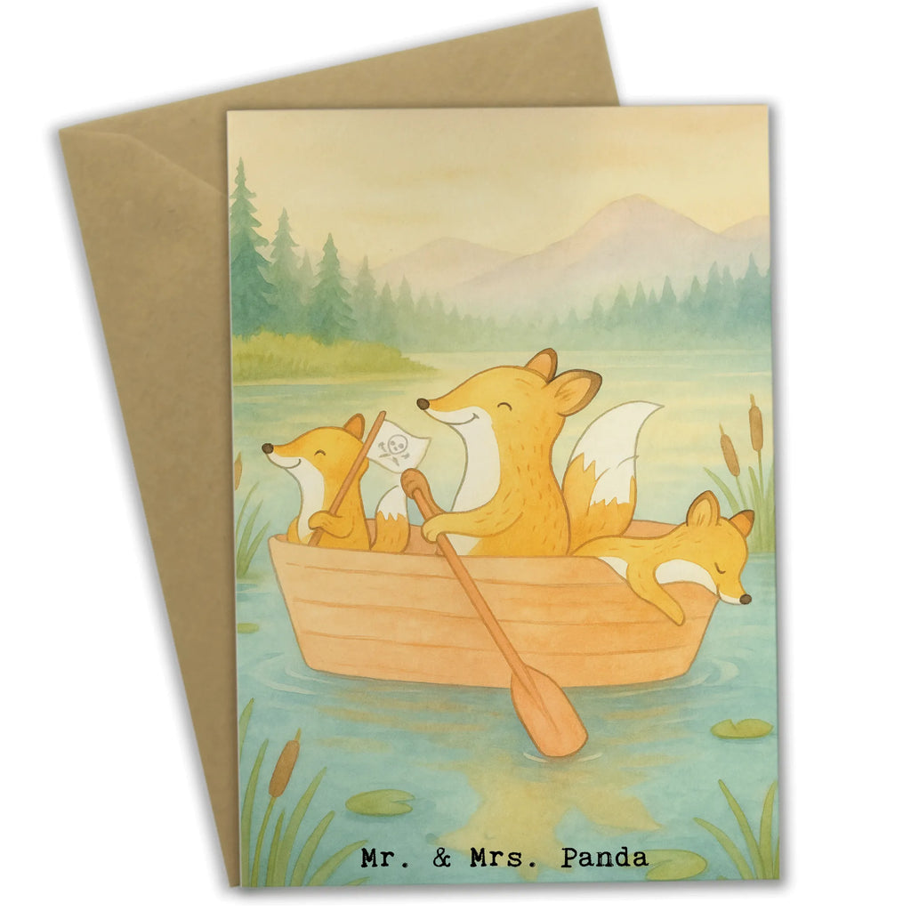 Grußkarte Fuchs Kanufahren Design Klappkarte, Grußkarte, Ansichtskarten, Glückwunschkarte, Geburtstagskarte, Karte, Einladungskarte, Hochzeitskarte, Geschenk, Sport, Sportart, Hobby, Schenken, Danke, Dankeschön, Auszeichnung, Gewinn, Sportler, Kanu fahren, Paddeltour, Kanutour, Kanu Schule, Kanuverleih