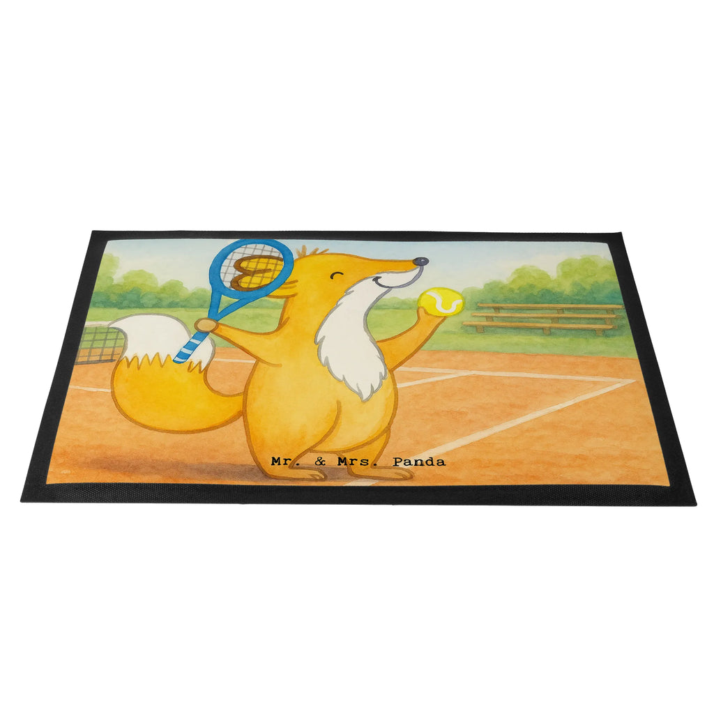 Fußmatte Fuchs Tennis spielen Design Schmutzmatte, Fussmatten online, Eingangsteppich, Schmutzfangmatte, Schmutzfänger, Fußmatte innen, Schmutzfangteppich, Fußabtreter, Gummimatte, Vorleger, Fußabtreter außen, Schmutzfangmatte waschbar, Türvorleger, Fußmatte waschbar, Fußmatte outdoor, Matte, Fußabstreifer außen, Fußmatten, Fußmatte außen, Gummi Matte, Motivfußmatte, Fussmatten, Fußabstreifer, Sauberlaufmatte, Türmatte, Fußmatte außen wetterfest, Haustürmatte, Geschenk, Sport, Sportart, Hobby, Schenken, Danke, Dankeschön, Auszeichnung, Gewinn, Sportler, Tennisverein, Tennis Turnier, Tennis spielen, Ballsportart, Tennisclub