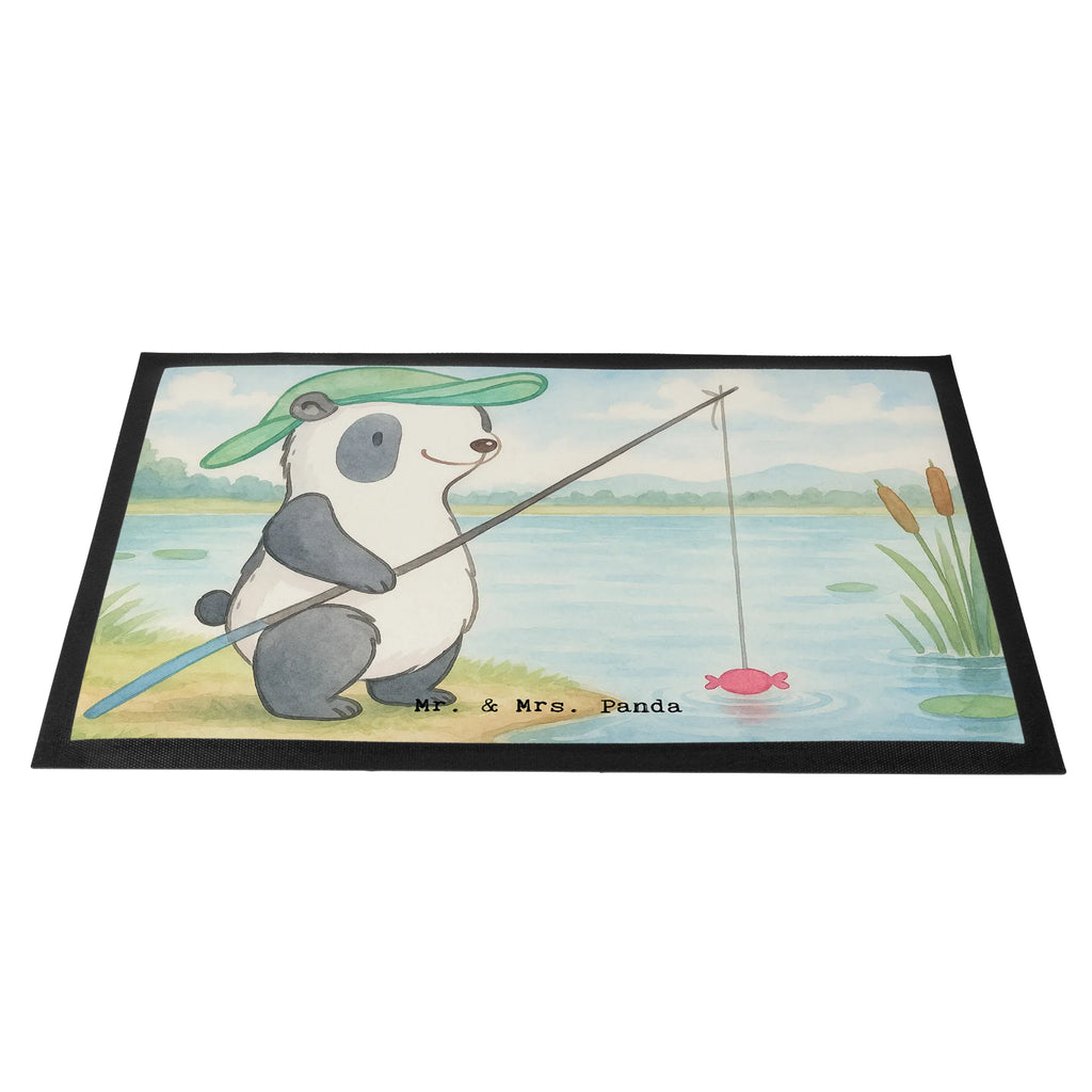 Fußmatte Panda Angeln Design Schmutzfänger, Fußmatte außen, Fußabtreter, Vorleger, Schmutzfangteppich, Fußmatte innen, Türvorleger, Fußabtreter außen, Fussmatten, Gummi Matte, Motivfußmatte, Fußabstreifer außen, Fußmatte außen wetterfest, Schmutzfangmatte waschbar, Fußmatte waschbar, Haustürmatte, Matte, Schmutzmatte, Eingangsteppich, Türmatte, Schmutzfangmatte, Fußmatten, Fußabstreifer, Sauberlaufmatte, Fußmatte outdoor, Fussmatten online, Gummimatte, Geschenk, Sport, Sportart, Hobby, Schenken, Danke, Dankeschön, Auszeichnung, Gewinn, Sportler, angeln, Hobbyangler, Angelsport, angeln gehen, Angler, Angelverein