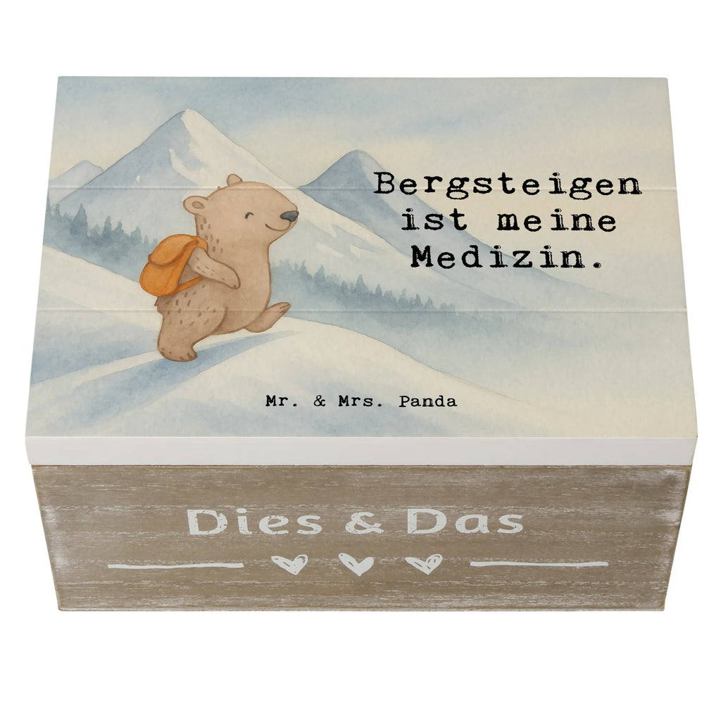 Holzkiste Bär Bergsteigen Design Schatulle, Erinnerungsbox, Schatzkiste, Geschenkdose, Kiste, Erinnerungskiste, Truhe, Dekokiste, Aufbewahrungsbox, Holzkiste, XXL, Geschenkbox, Geschenk, Sport, Sportart, Hobby, Schenken, Danke, Dankeschön, Auszeichnung, Gewinn, Sportler, wandern, Alpinismus, Trekking, Bergsteigen, Bergsport, Alpinwandern