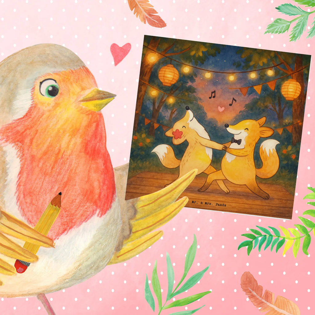 Deluxe Karte Füchse Salsa tanzen Design Hochwertige Klappkarte, Klappkarte, Einladungskarte, Glückwunschkarte, Karte, Geburtstagskarte, Hochzeitskarte, Hochwertige Grußkarte, Grußkarte, Geschenk, Sport, Sportart, Hobby, Schenken, Danke, Dankeschön, Auszeichnung, Gewinn, Sportler, Tanzen, Tanzschule, Tanzkurs, Salsa tanzen