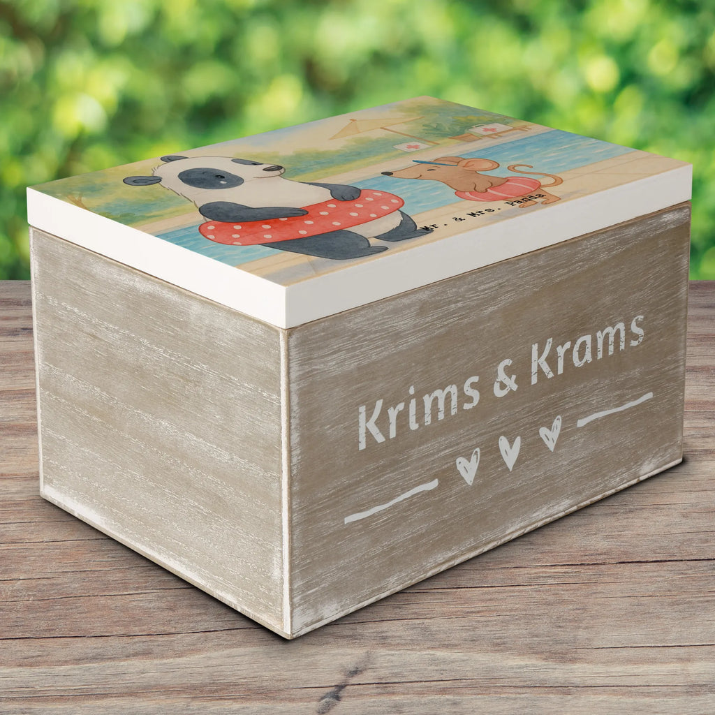 Holzkiste Otter Schwimmen Design Dekokiste, Geschenkdose, Erinnerungskiste, Kiste, Truhe, Geschenkbox, Aufbewahrungsbox, Erinnerungsbox, Schatulle, Schatzkiste, Holzkiste, XXL, Geschenk, Sport, Sportart, Hobby, Schenken, Danke, Dankeschön, Auszeichnung, Gewinn, Sportler, Wassersport, Schwimmen, Schwimmkurs