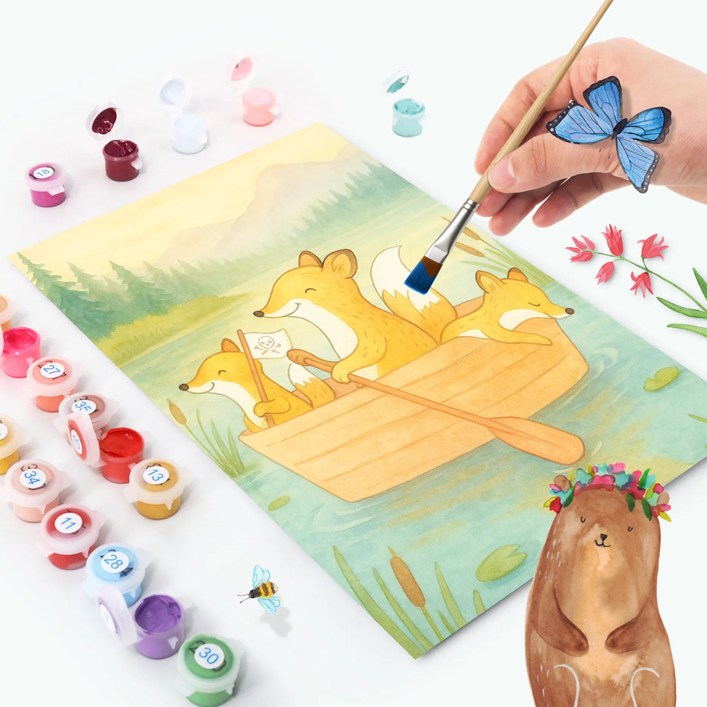 Malen nach Zahlen Fuchs Kanufahren Design Kunstwerk, Künstler, Bastelidee, Malen, Kreativität, Ausmalbild, DIY, Baseln, Malen nach Zahlen, Geschenk, Sport, Sportart, Hobby, Schenken, Danke, Dankeschön, Auszeichnung, Gewinn, Sportler, Paddeltour, Kanu Schule, Kanuverleih, Kanutour, Kanu fahren