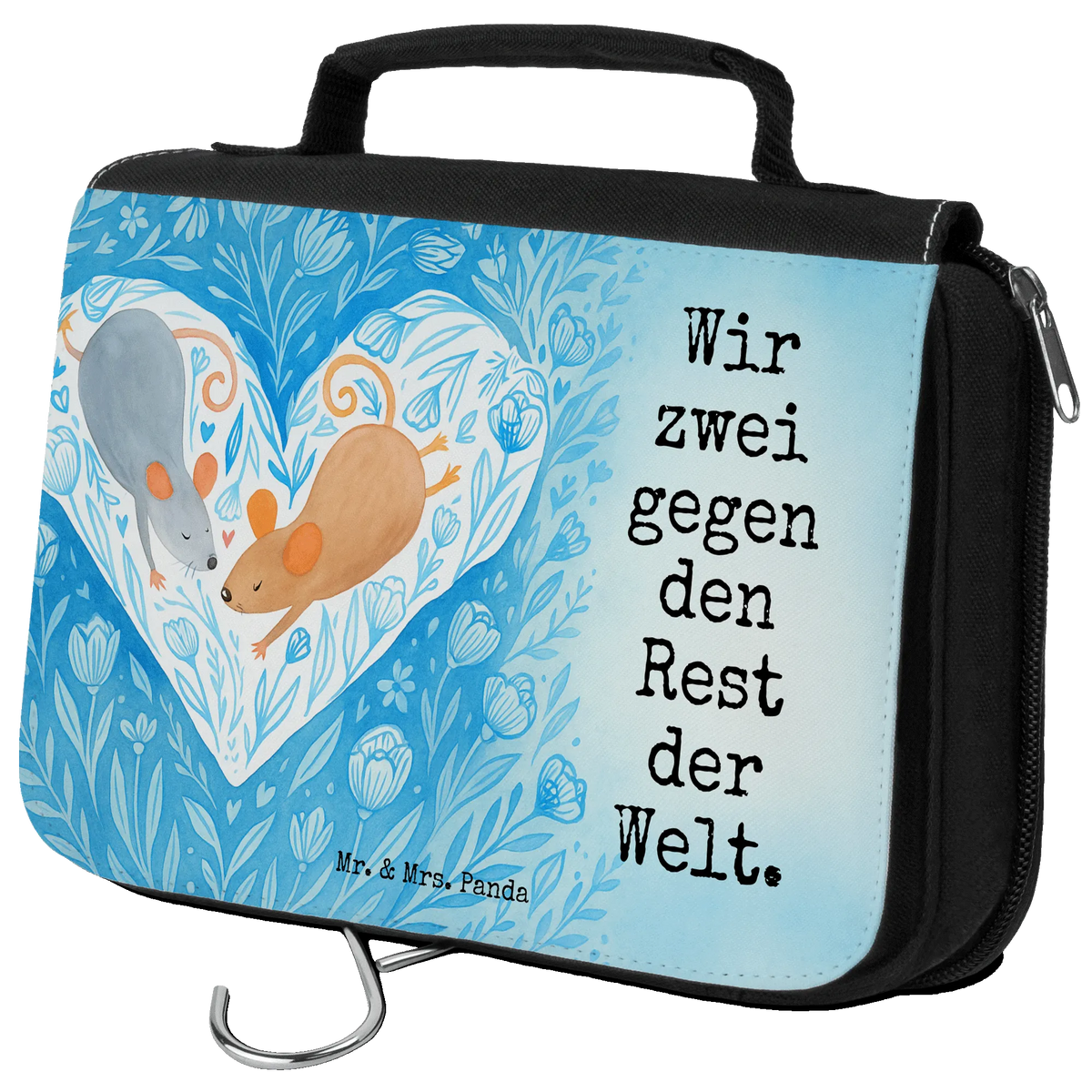 Kulturbeutel Mäuse Herz Design Reisebeutel, Kulturtasche, Toilettentasche, badtasche, Schminktasche, duschbeutel, beautycase, hygienetasche, Make-Up Tasche, Kosmetiktasche, Waschtasche, kosmetiktäschchen, Waschbeutel, kulturtäschchen, Reise-Kulturtasche, Necessaire, Schminkbeutel, hygienebeutel, Kulturbeutel, Kosmetikbeutel, beauty case, Verlobung, Freund, Heiraten, Partner, Heiratsantrag, Liebesgeschenk, Hocheitstag, Ehemann, Freundin, Ehefrau, Jahrestag, Liebe, Lieblingsmensch, Mäuse, Liebesbeweis, Hochzeit, Gemeinsamkeit, Liebesbotschaft, Maus, Geschenk für Zwei, Love