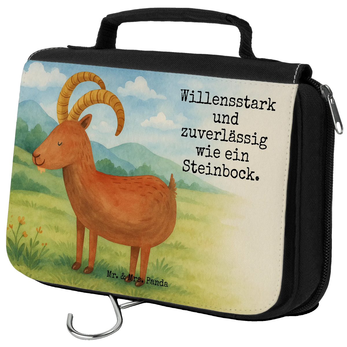 Kulturbeutel Sternzeichen Steinbock Design Waschtasche, Necessaire, beautycase, Schminkbeutel, badtasche, Kosmetikbeutel, Kulturtasche, Toilettentasche, Kosmetiktasche, kulturtäschchen, hygienetasche, Kulturbeutel, Make-Up Tasche, Reisebeutel, duschbeutel, kosmetiktäschchen, Schminktasche, Waschbeutel, Reise-Kulturtasche, beauty case, hygienebeutel, Sternzeichen, Tierkreiszeichen, Horoskop, Astrologie, Aszendent, Steinbock Sternzeichen, Geschenk Januar, Steinböcke, Geschenk Dezember, Bock, Geburtstag Januar, Steinbock Geschenk, Ziege, Geburtstag Dezember