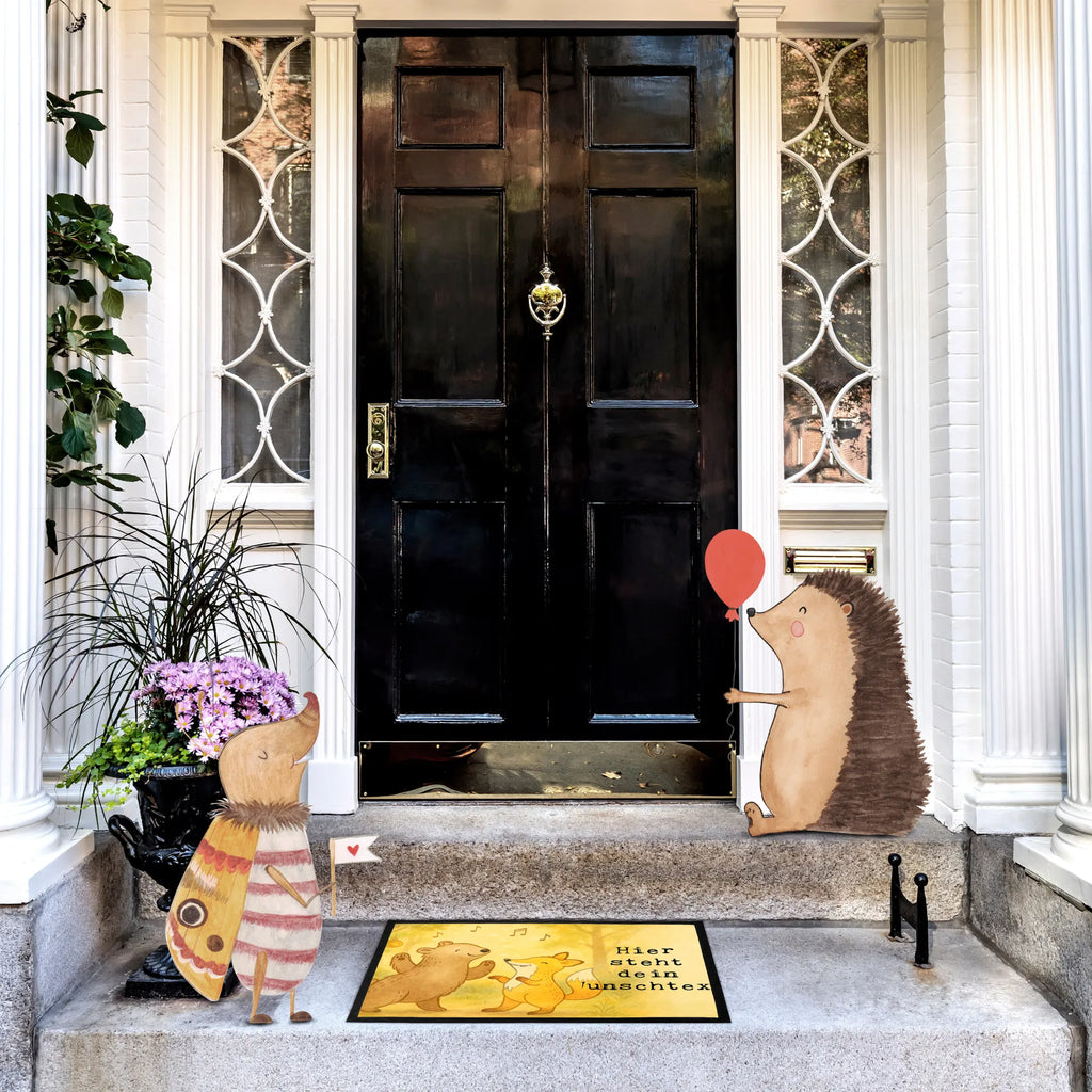 Personalisierte Fußmatte Hase Tanzen Design Namensfussmatte, Türvorleger mit Namen, Personalisierte Fußmatte, Fußmatte bedrucken, Türvorleger personalisiert, Wunschnamen, Personalisieruung, Bedrucken, Haustürmatte personalisiert, Fußmatte mit Namen, Personalisiert, Geschenk, Sport, Sportart, Hobby, Schenken, Danke, Dankeschön, Auszeichnung, Gewinn, Sportler, Tanzschule, Tanzkurs, Tanzen, tanzen gehen