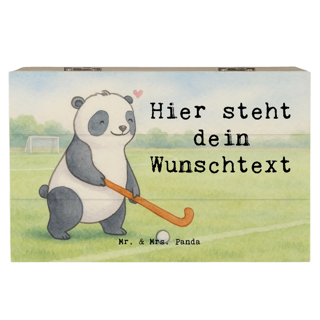 Personalisierte Holzkiste Panda Hockey spielen Design Geschenkbox personalisiert, Erinnerungskiste, Erinnerungsbox mit Namen, Kiste Personalisiert, Truhe mit Namen, Schatulle Personalisiert, mit Namen, Kiste mit Namen, Holzkiste Personalisiert, GEschenkdose personalisiert, Truhe Personalisiert, Schatulle mit Namen, Erinnerungsbox Personalisiert, Holzkiste mit Namen, Aufbewahrungsbox mit Namen, Erinnerungskiste Personalisiert, Schatzkiste mit Namen, Schatzkiste Personalisiert, Aufbewahrungsbox Personalisiert, Dekokiste mit Namen, Dekokiste Personalisiert, Geschenk, Sport, Sportart, Hobby, Schenken, Danke, Dankeschön, Auszeichnung, Gewinn, Sportler, Hockey spielen, Hockeyschläger, Feldhockey, Hockey Verein