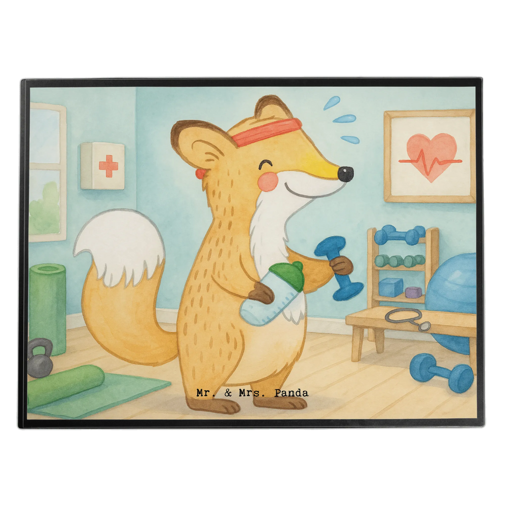 Schreibtischunterlage Fuchs Fitness Design Büroartikel, Schreibtisch Unterlagen, Schreibunterlage, Schreibtischunterlage Groß, Schreibtischauflage, Bürobedarf, Schreibwaren, Geschenk, Sport, Sportart, Hobby, Schenken, Danke, Dankeschön, Auszeichnung, Gewinn, Sportler, Sportclub, Fitness, Kraftsport, Sport treiben, Fitnessstudio