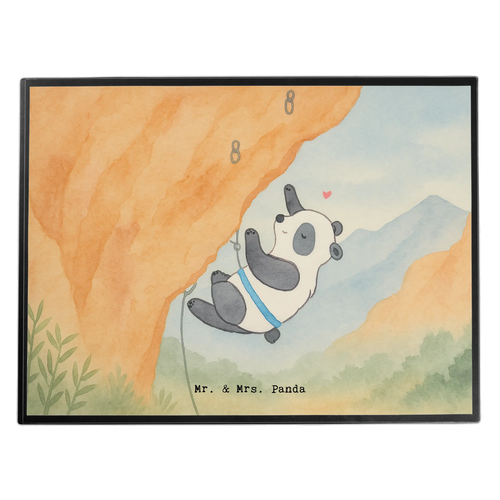 Schreibtischunterlage Panda Klettern Design Schreibtischunterlage Groß, Büroartikel, Schreibwaren, Schreibtisch Unterlagen, Bürobedarf, Schreibunterlage, Schreibtischauflage, Geschenk, Sport, Sportart, Hobby, Schenken, Danke, Dankeschön, Auszeichnung, Gewinn, Sportler, Bouldern, Kletterhalle, Klettersport, Klettern