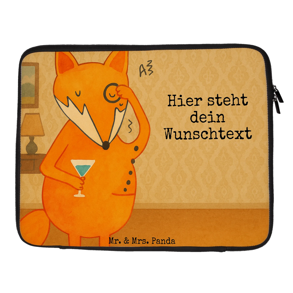 Personalized Notebook Bag Fox lord Design animal lover, foxes, forest wildlife, clever as a fox, words of consolation, saying funny, problem solving, motivation saying, lovesickness gift