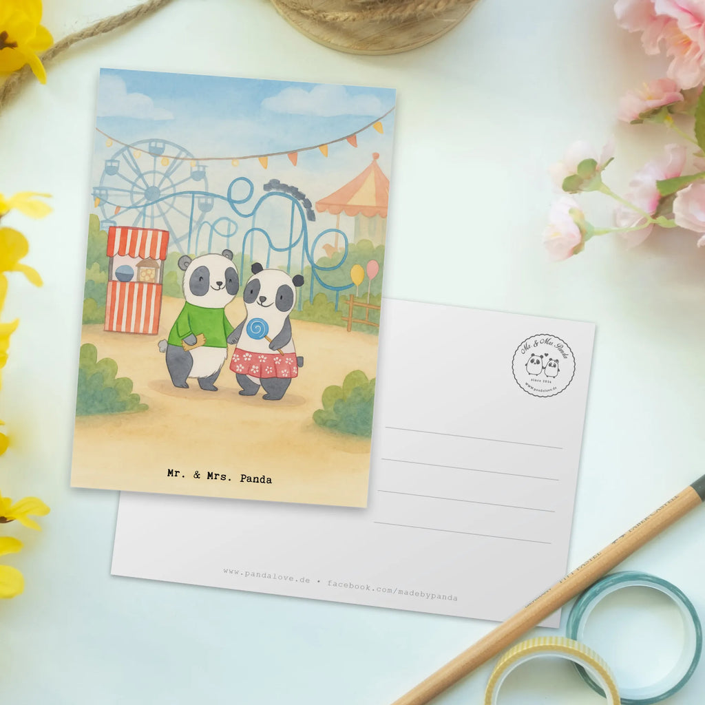 Postkarte Pandas Freizeitpark besuchen Design Ansichtskarten, Einladungskarte, Dankeskarte, Einladungskarten Geburtstag, Einladung, Karte, Grußkarte, Geburtstagskarte, Einladung Geburtstag, Ansichtskarte, Geschenkkarte, Postkarte, Geschenk, Sport, Sportart, Hobby, Schenken, Danke, Dankeschön, Auszeichnung, Gewinn, Sportler, Achterbahn fahren, Freizeitpark besuchen