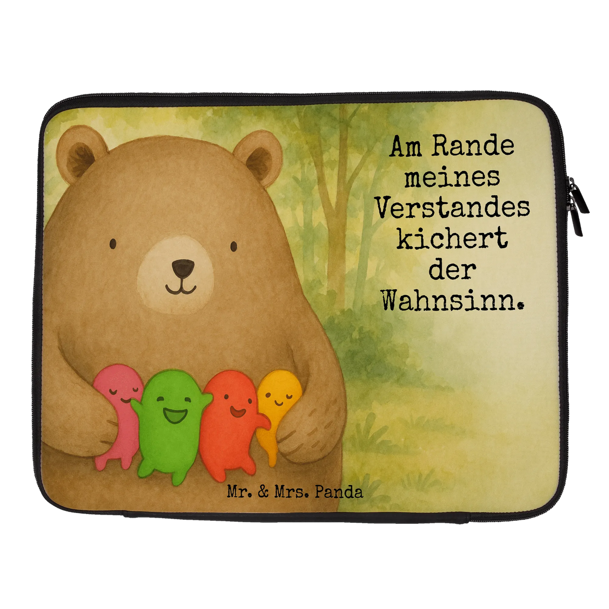 Laptop Bag bear Feeling Design cuddly toy, teddy bear, Madness